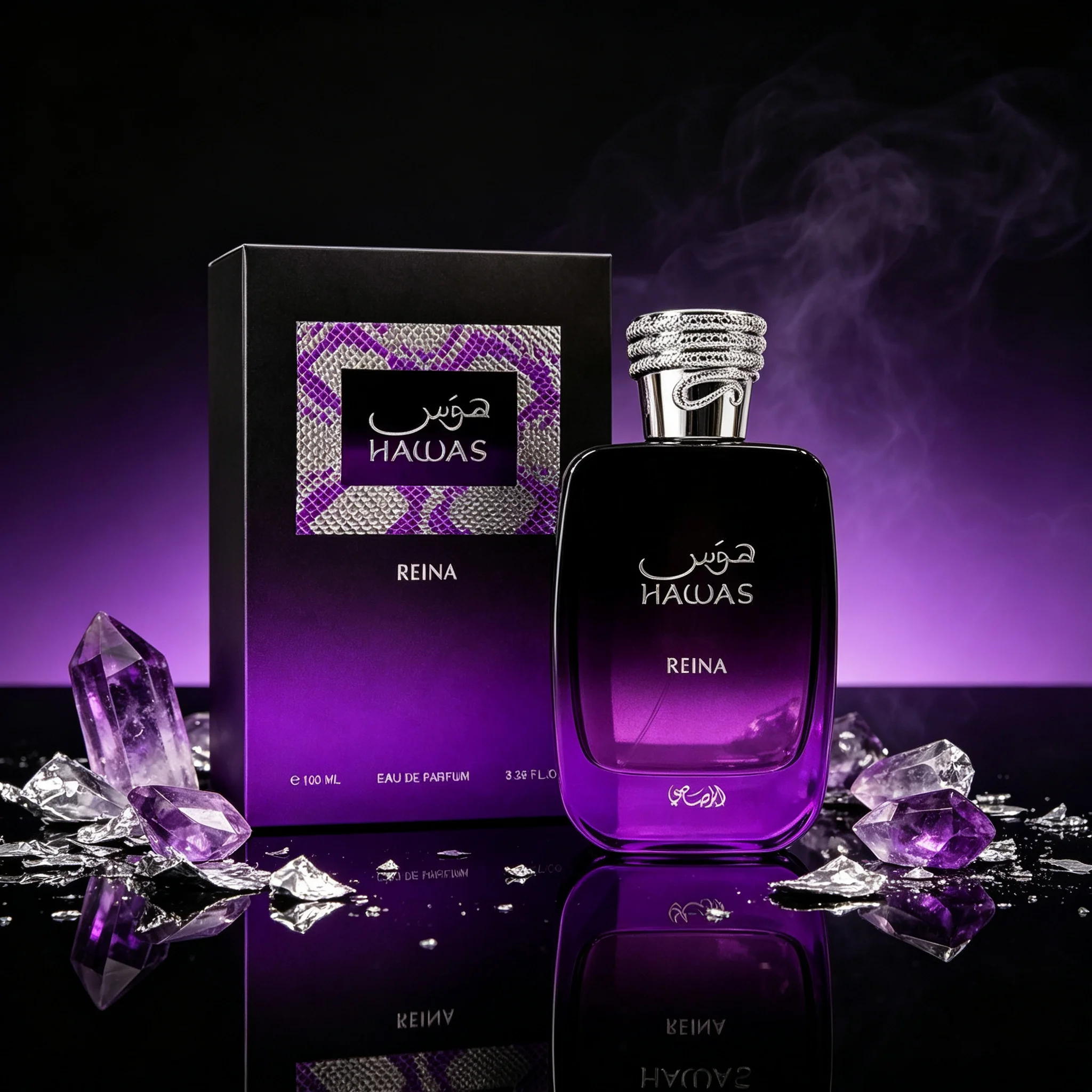 Rasasi Hawas Reina - for Women - 100ml/3.38fl oz