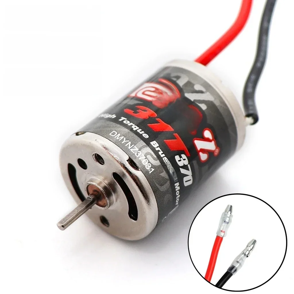 Moteur à courant continu brossé 370/380/390 pour voiture RC Crawler 1/10 1/12 1/14 1/16 1/18 1/24 AXIAL SCX24 Tamiya Wltoys WPL MN HSP RGT