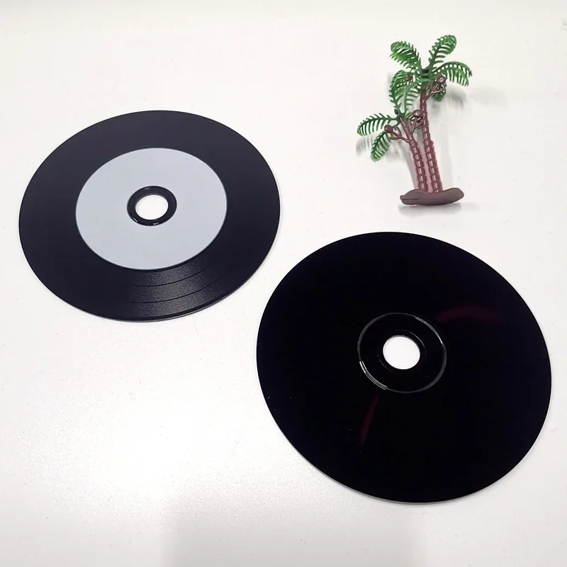 1/2/4 pièces LOT Ritek imprimable CD-R disque vierge disque Compact enregistrable 700 mo/80min/52x CD-R disque vinyle noir médias disque de musique