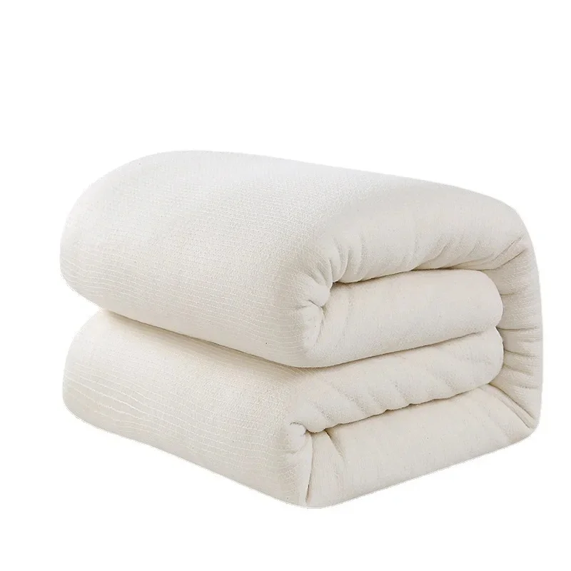 100% katoenen dekbed lang nietje hoogwaardig puur katoenen dekbed kern lente herfst dekbed winterdeken volledig katoenen dekbed - afbeelding 2