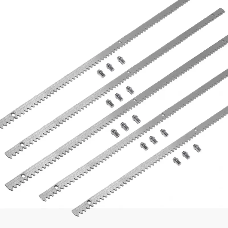 Sliding Door Rack, Thickness 10 mm Sliding Door Guide Stainless Steel Galvanized Durable Rack, Suitable for All Kinds of Smart S