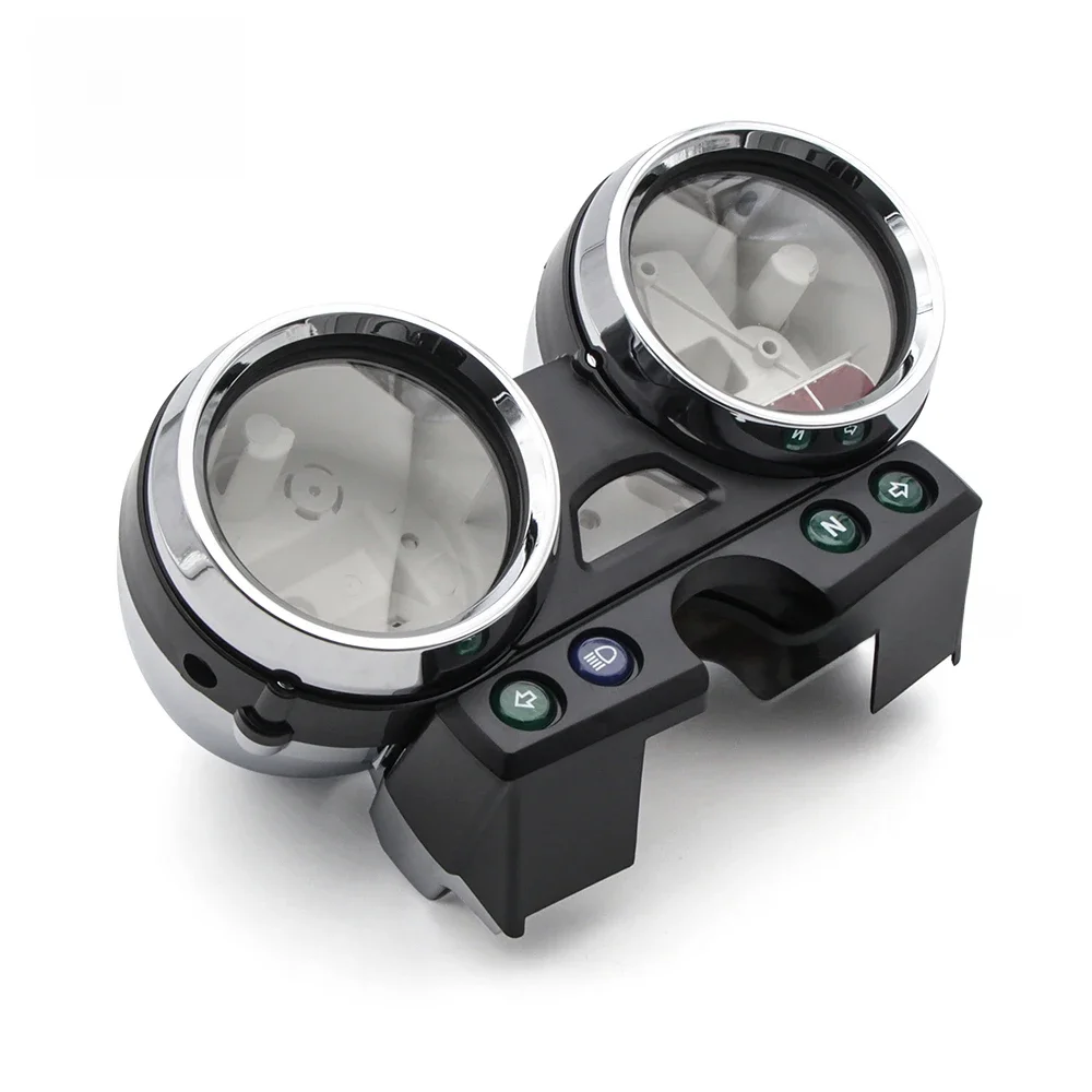Przyrządy motocyklowe wskaźniki miernik klastra prędkościomierz obrotomierz licznik kilometrów dla Kawasaki ER5 ER5 ER500 (set of Black) — Zdjęcie 2 z 2