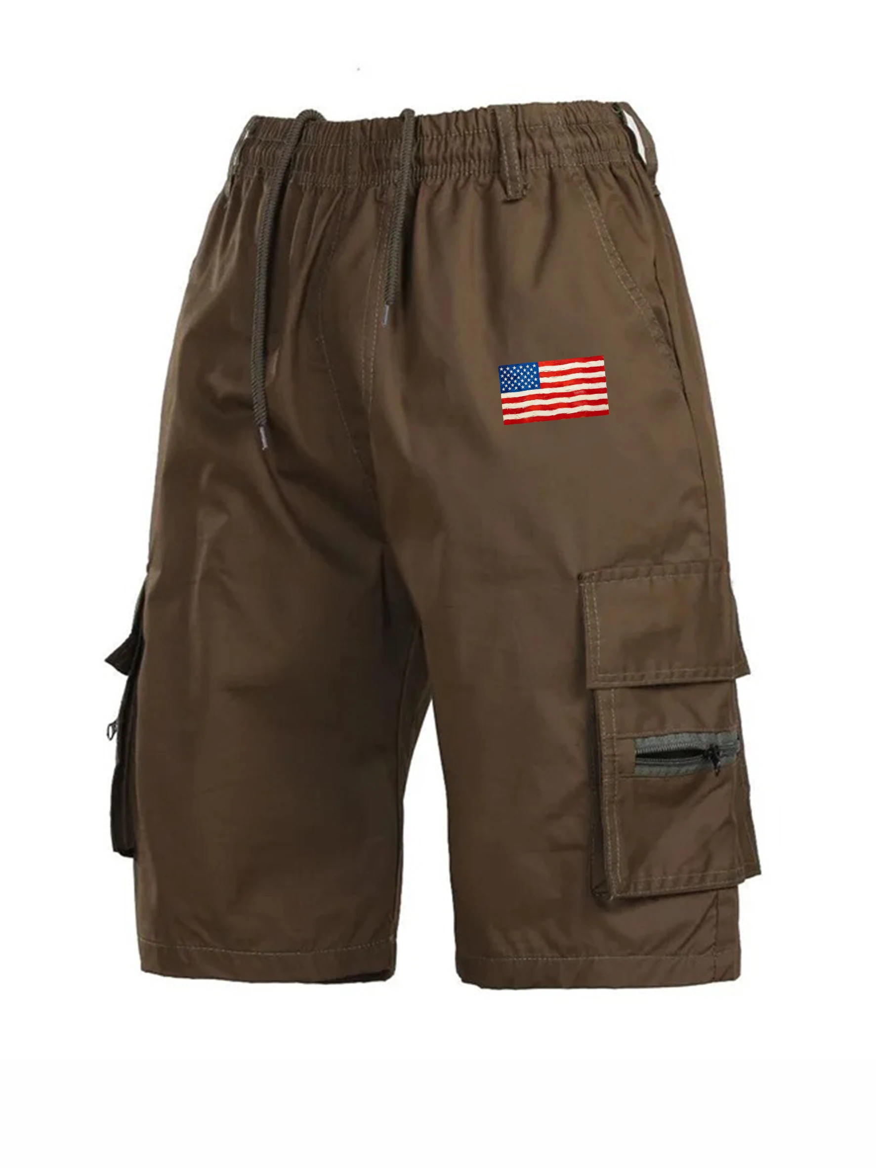 Men's Hiking Cargo Shorts Multi Pockets Summer Lightweight Quick Dry American Outdoor Tactical Shorts for Men Camping Fishing