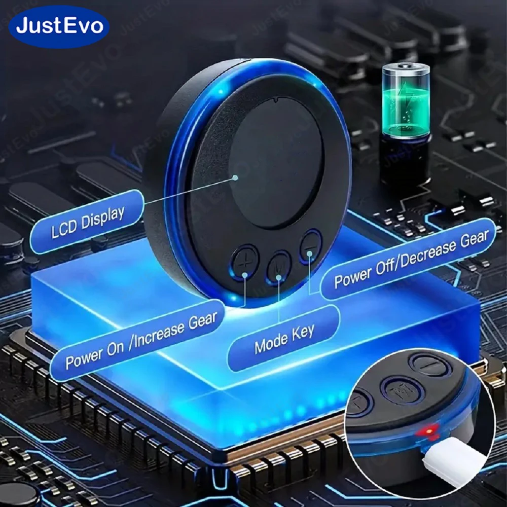 جهاز تدليك العضلات الذكي، مدلك على شكل رقعة، شحن من النوع C، متوافق مع استخدام الصالة الرياضية/المكتب. TJ-P1 #6