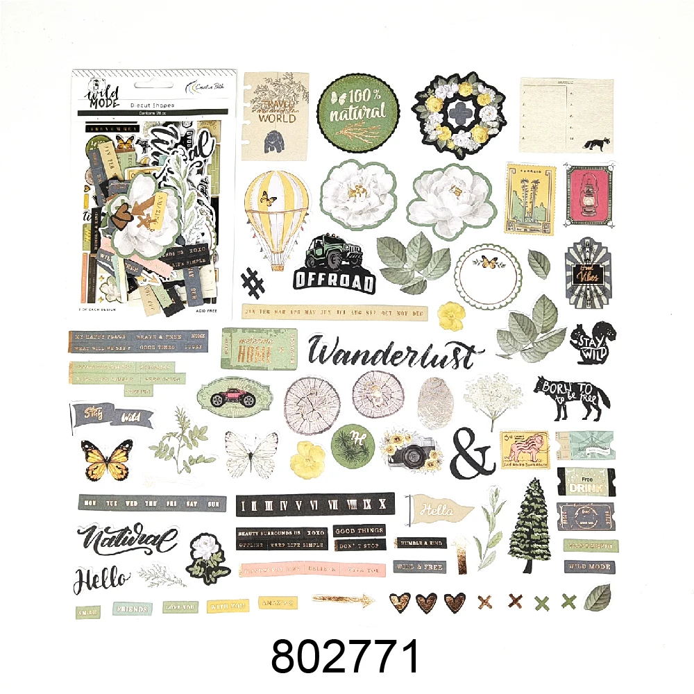 Kreative Scrapbooking-Stanzformen, Vintage-Papierausschnitte, Ephemera-Formen für Journaling, DIY-Basteln, Planer, Kartenherstellung – Detail 15