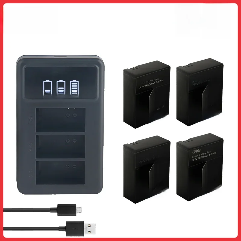 Batterie AHDBT-301 AHDBT301 BatBR Pour Gopro fore3 3 + Go Pro Hero3 + Hero3 USB LED Chargeur Intelligent Pour GoPro Caméra accessoires