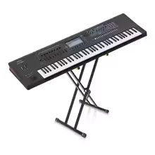 Sintetizador de estación de trabajo con soporte, Roland Fantom 7 76 Key, descuento de verano, 30%, grandes ventas