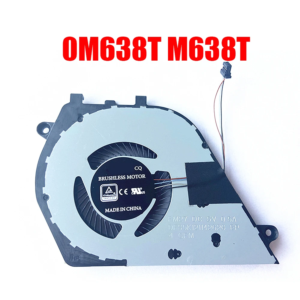 

Laptop CPU Fan For DELL For Inspiron 5490 5498 5590 5598 For Vostro 5490 5590 0M638T M638T DFS5K12114262G FM27 023.100GU.0011