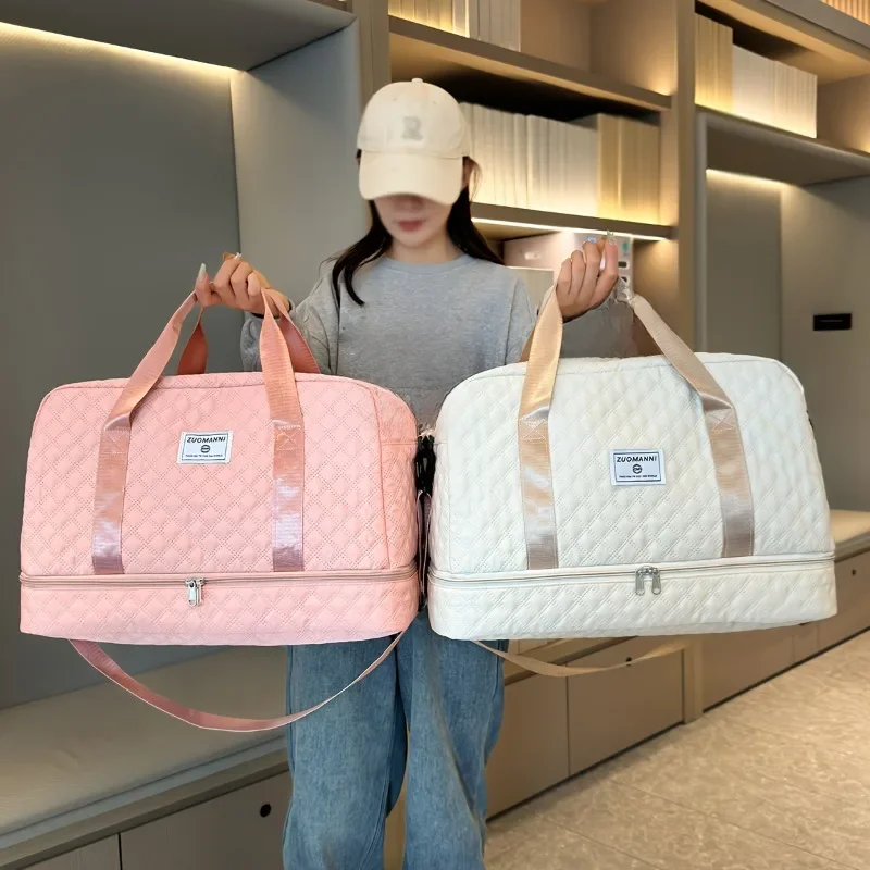 Lekka torba na bagaż, torba podróżna o dużej pojemności, torby na siłownię, torba na ramię Weekender Overnight Bag — zdjęcie 2