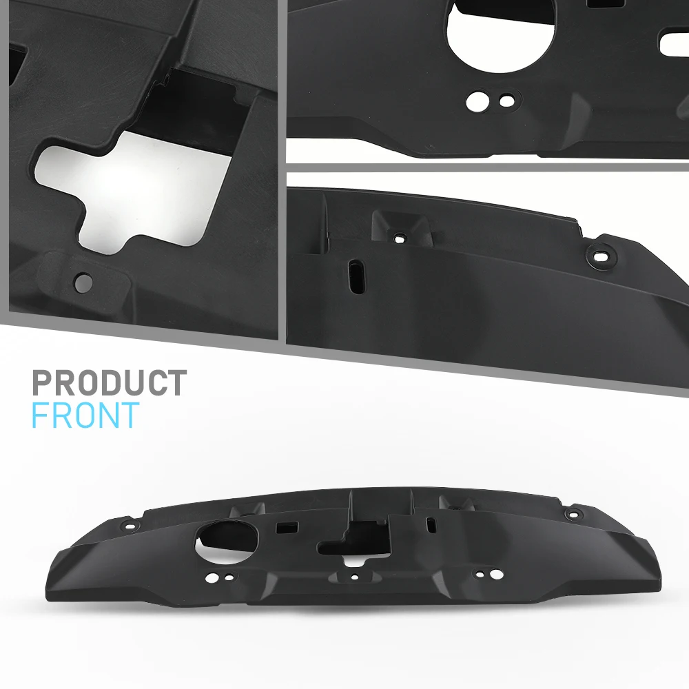 Couvercle de Support de radiateur supérieur adapté pour Honda Cr-V Ho1224105 2010 2011 71141Swa000 Pp noir, accessoires de voiture robustes et durables