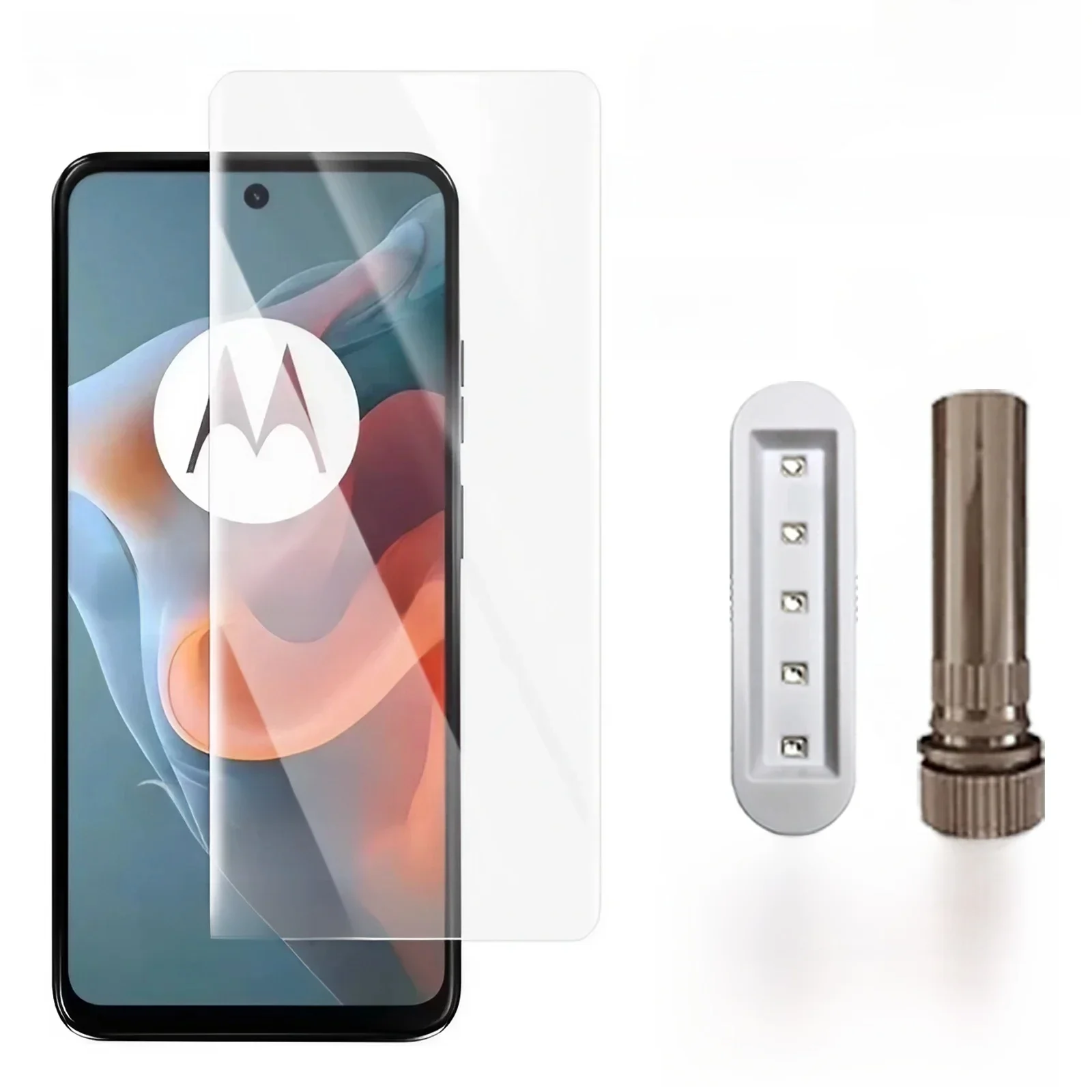 1-3 SZT. Szkło Hartowane UV do Motorola Edge 60 50 40 30 Fusion Ultra Pro Plus, Folia 3D Pełne Pokrycie 9H, Ochraniacz Ekranu do MOTO — zdjęcie produktu 7