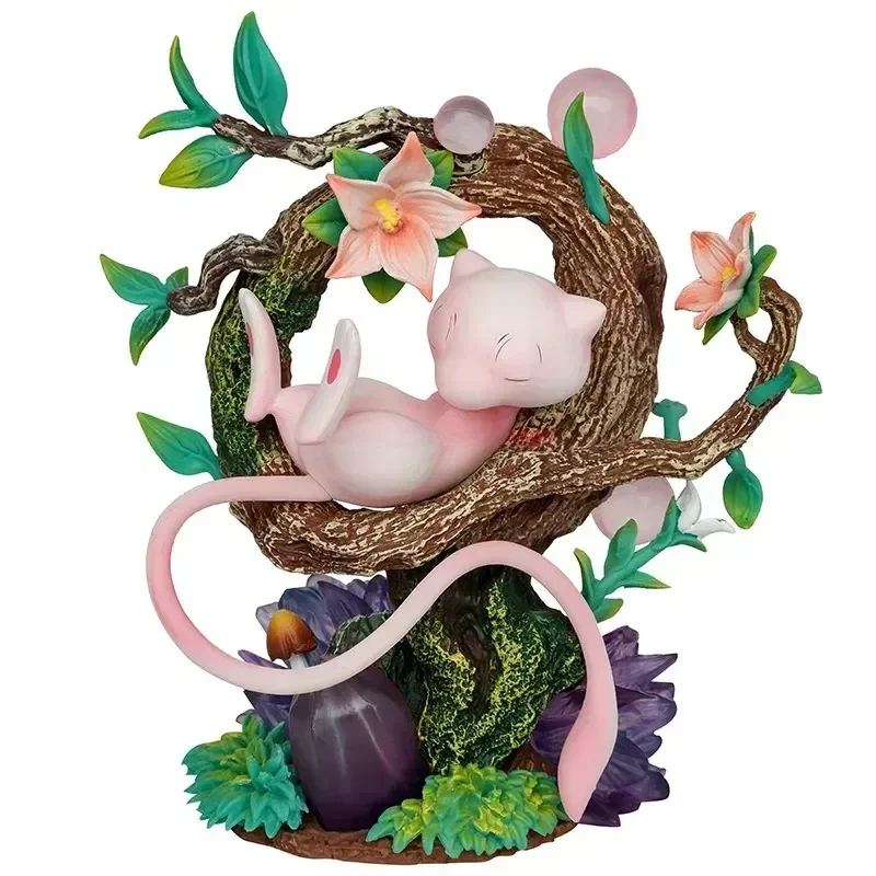 Pokemon Slaap Mew 15 cm Anime Figuur Gk Action Beeldje Pvc Standbeeld Model Pop Kamer Collectie Decoratie Speelgoed Voor Vriend geschenken - afbeelding 2