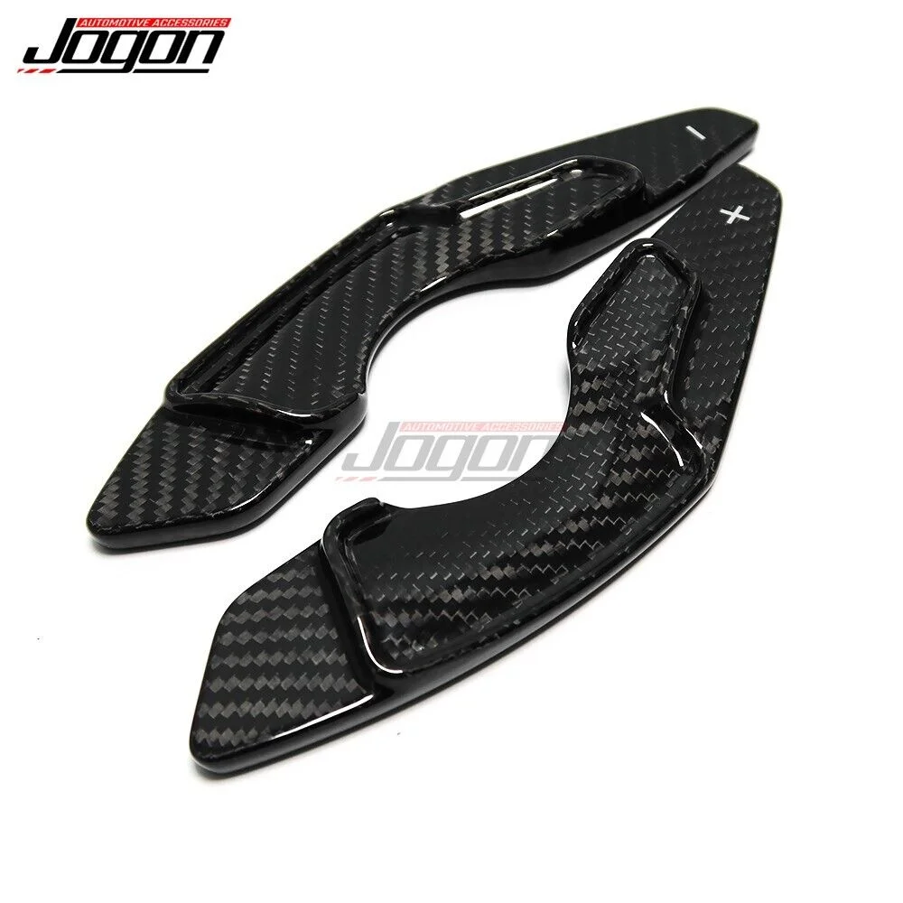 Real Carbon Fiber Paddle Shifter For Lexus RC200t RC300 RC350 IS250 IS300h IS350 NX200t NX200h NX300 NX300h Steering Wheel Trim