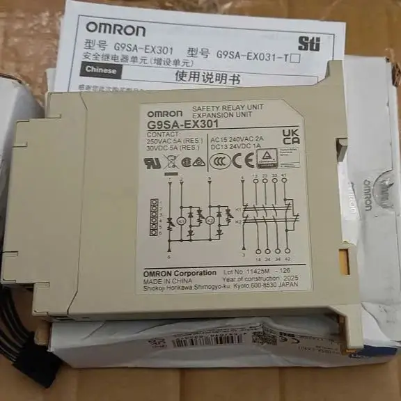 Original G9SA-EX301 Safety Relay Expansion Industrial Safety Module