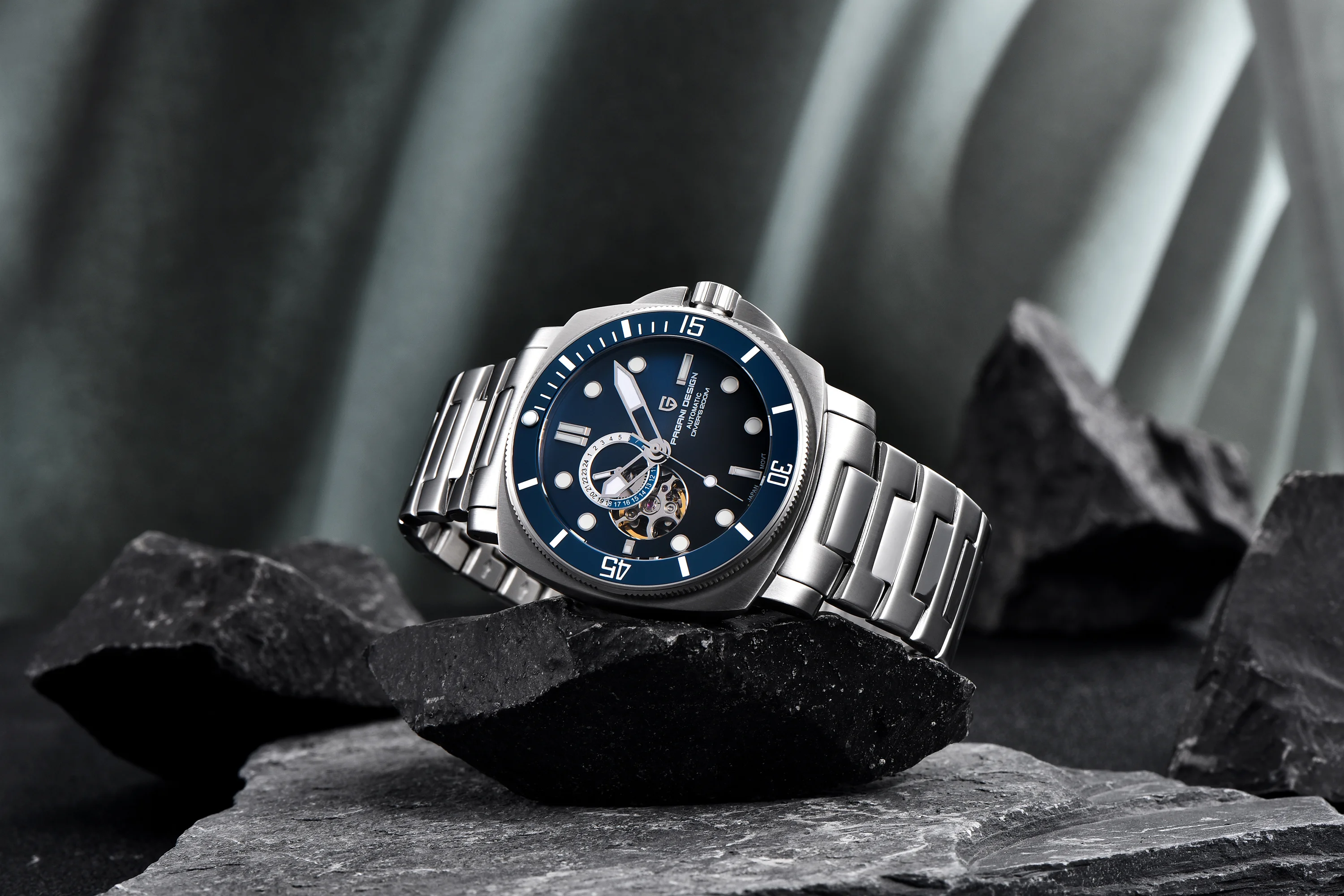 2026 New PAGANI DESIGN Brand Automatic Luxury Watch For Men Mechanical Japan Movt Men Watch 100M Waterproof 316L All Steel Watch