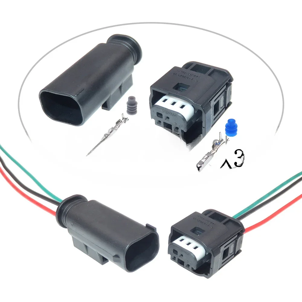 Connecteur étanche pour BMW et Audi, prise de câble automatique, pédale d'accélérateur à gaz, 1 jeu, 3 voies, 1, 1452049, 1
