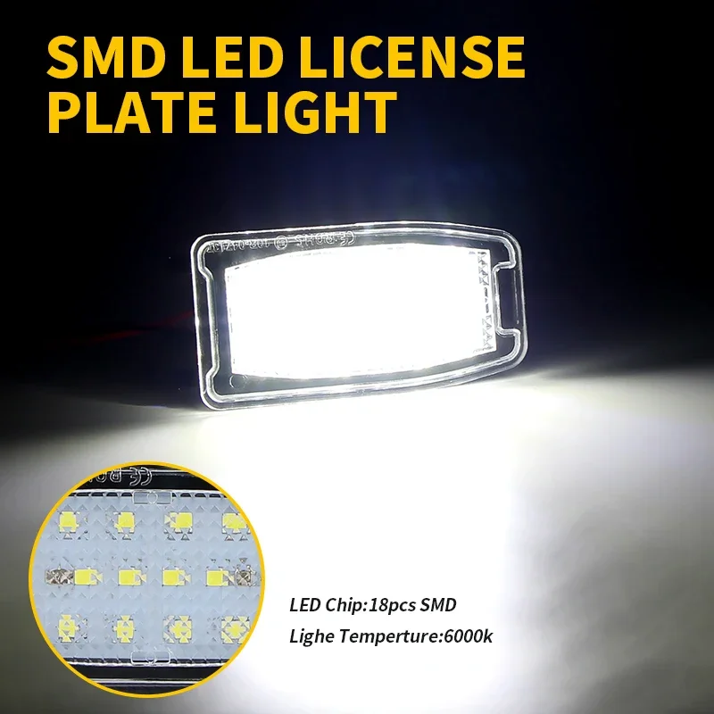 2 قطعة خالية من الأخطاء الأبيض LED تحت الجانب مرآة البركة أضواء وحدة Canbus لفولفو S60 S80 V70 XC70 XC90 لاند روفر LR2 LR3