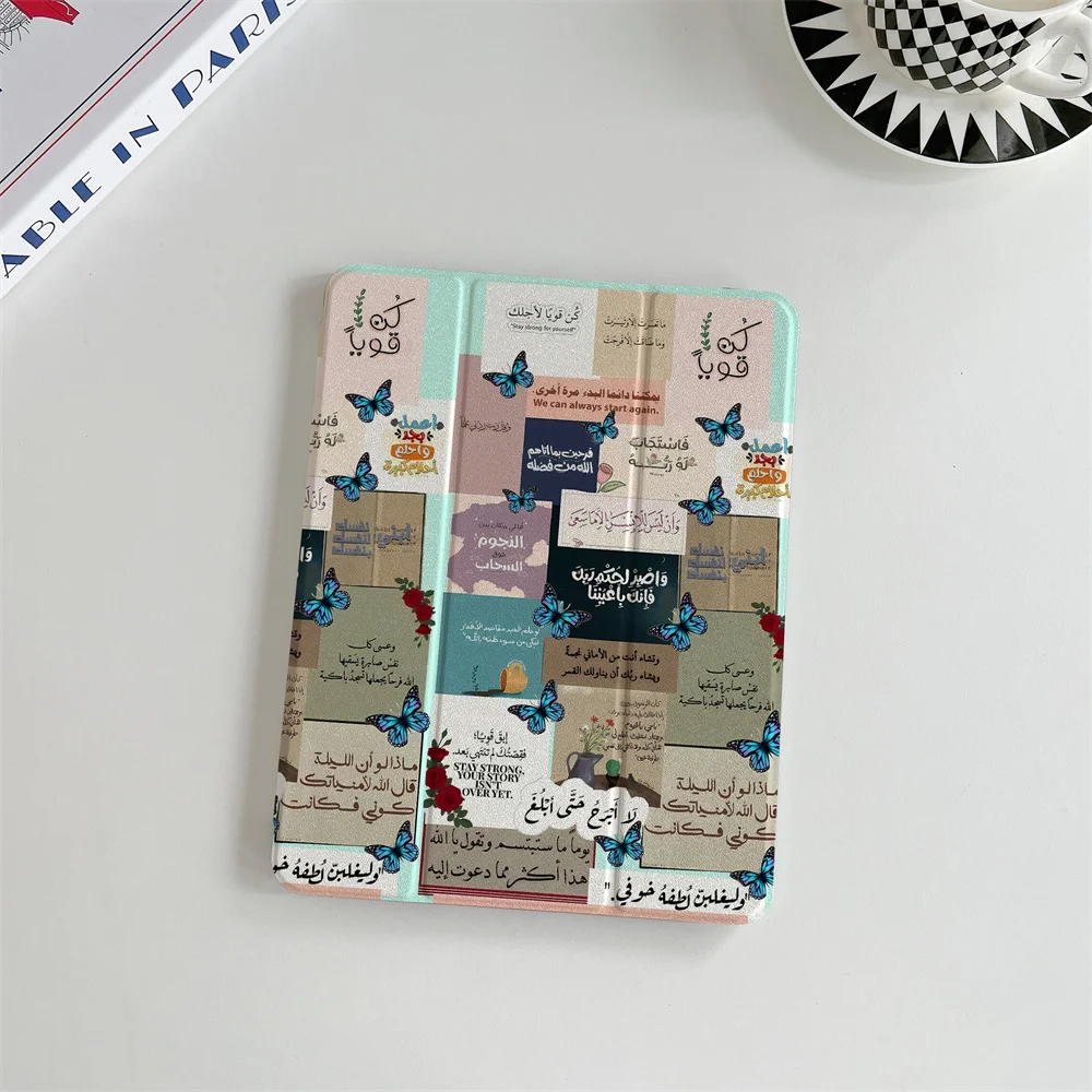 New block bow iPad protective case, suitable for Apple iPad Pro 2024 11 inch 2025 Air 5/4 10.9 iPad 10 9.7 10.2/10.