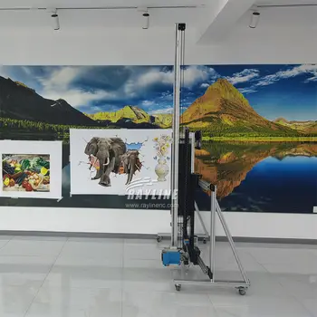 Tovární cena HD AI Inteligentní 4K nástěnný tiskový stroj Automatická 3D vertikální nástěnná inkoustová tiskárna Automatické čištění Mobilní ovládání 10 nejlepší prodej 3D nástěnná tiskárna - №8