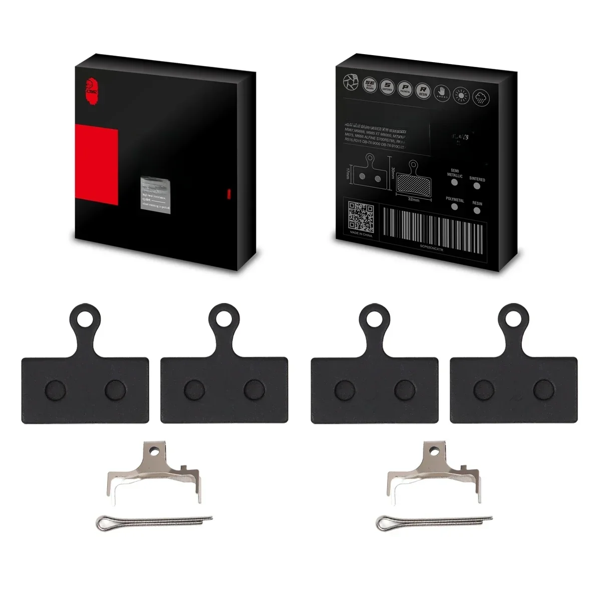 AliExpress SUNTNUR Bike Brake Pads For SHIMANO G01S G05S-RX Sintered/Ceramic/Resin Disc Brake Pads 2 Pairs