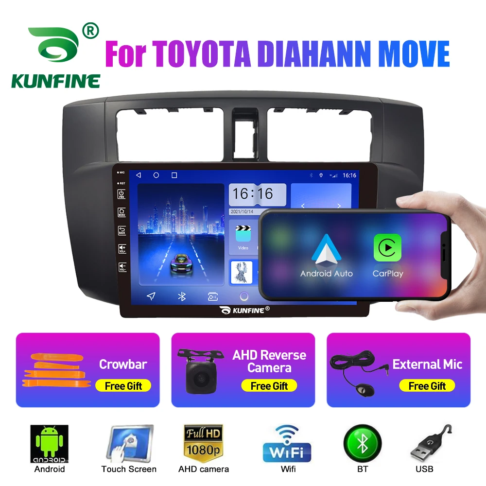 

Car Radio For TOYOTA DIAHANN MOVE 2Din Android Stereo DVD GPS Navigation Video Player Multimedia Carplay Android Auto BT WIFI QL