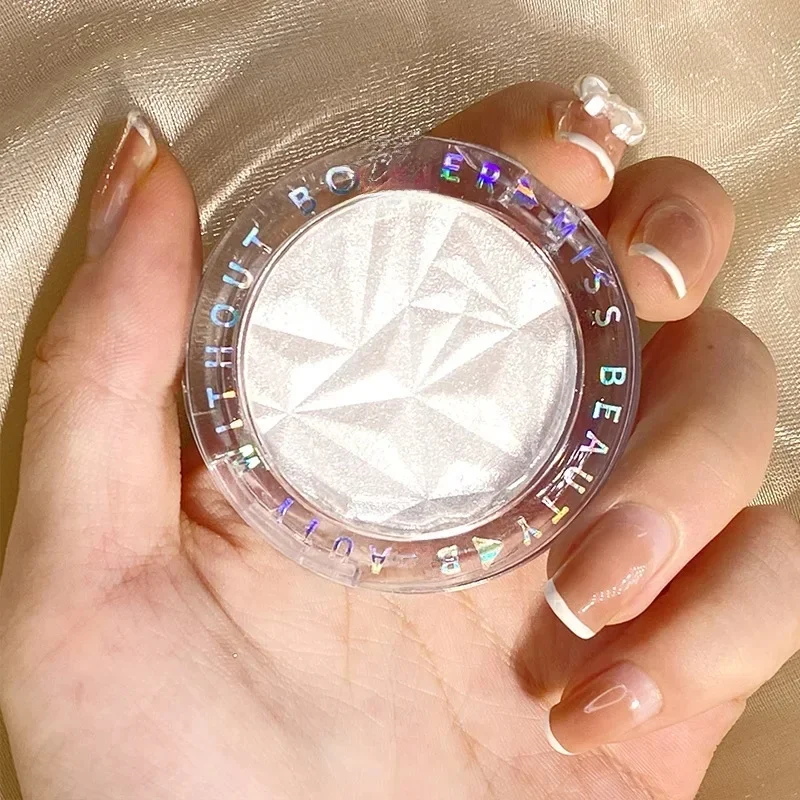 Palette de surligneurs Shimmer Diamond Glow 2 couleurs – Brighten & Contour, peau rayonnante, lueur naturelle pour le festival et le maquillage quotidien