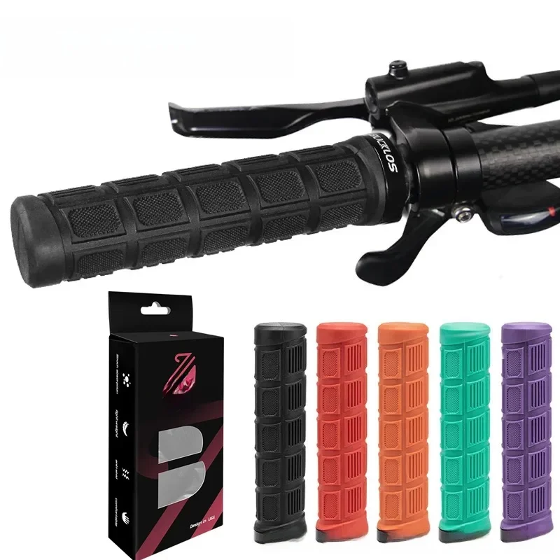 AliExpress UK BUCKLOS Bicycle Grips High Quality Mountain Bike Handle Comfortable Shock-absorbing Bike Handlebar Grip Cycling Accessories