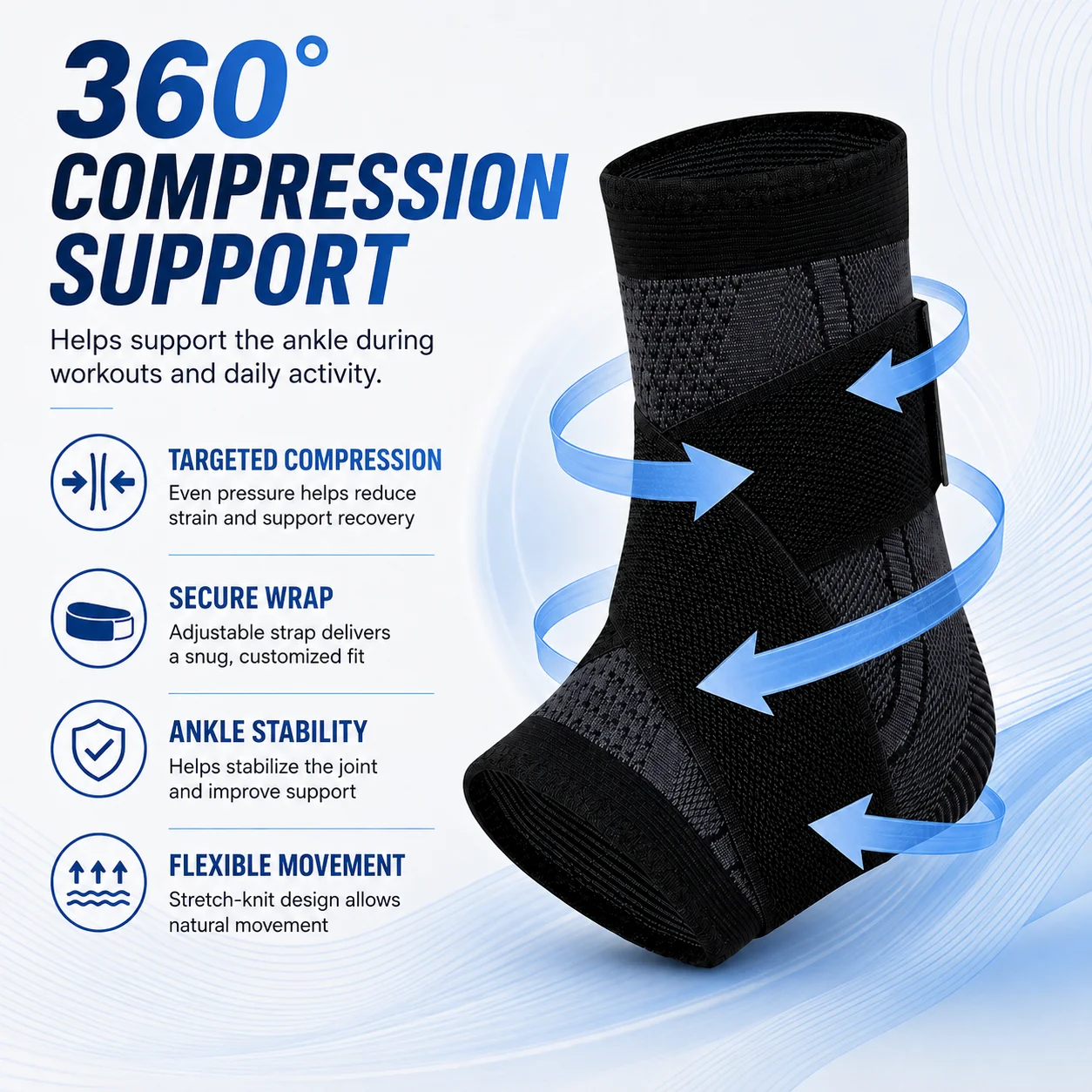 Regulowany stabilizator kostki – Ankle Mobility Band recenzja i cena