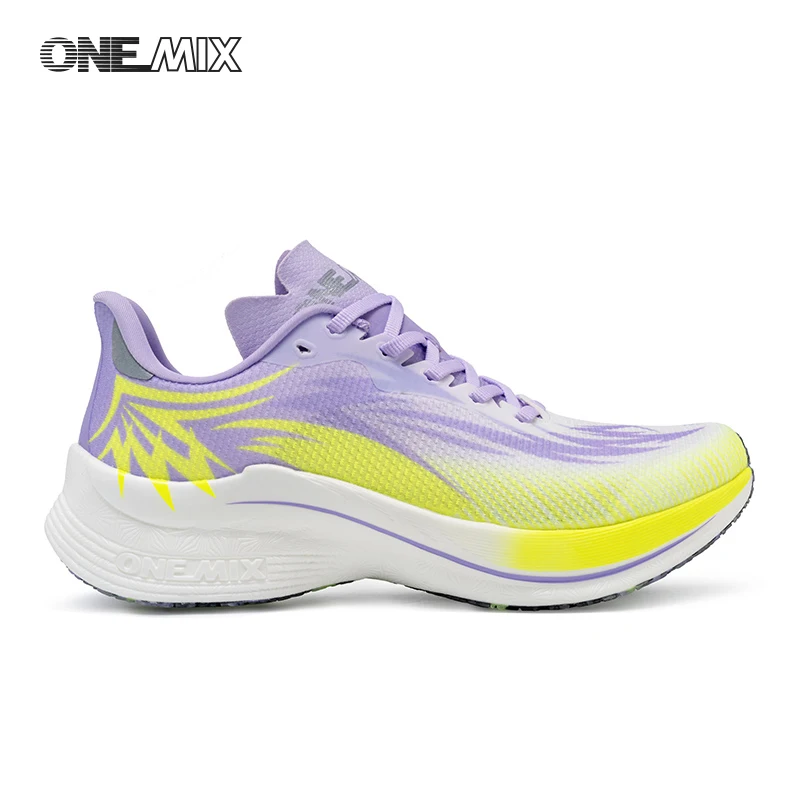 ONEMIX 2025 Carbon Plate Men Women Running Sports Shoes Breathable Cushioning Non-Slip PB Lightweight Rebound Sneakers image 3