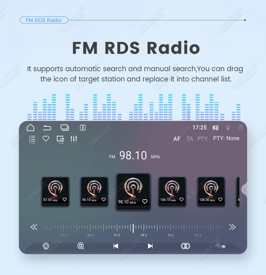 Mekede Android 15 Autoradio-Player mit Carplay für Universal VW Volkswagen Passat B6 B7 Golf 5 6 Polo Skoda Jetta Intelligentes System – Detail 23