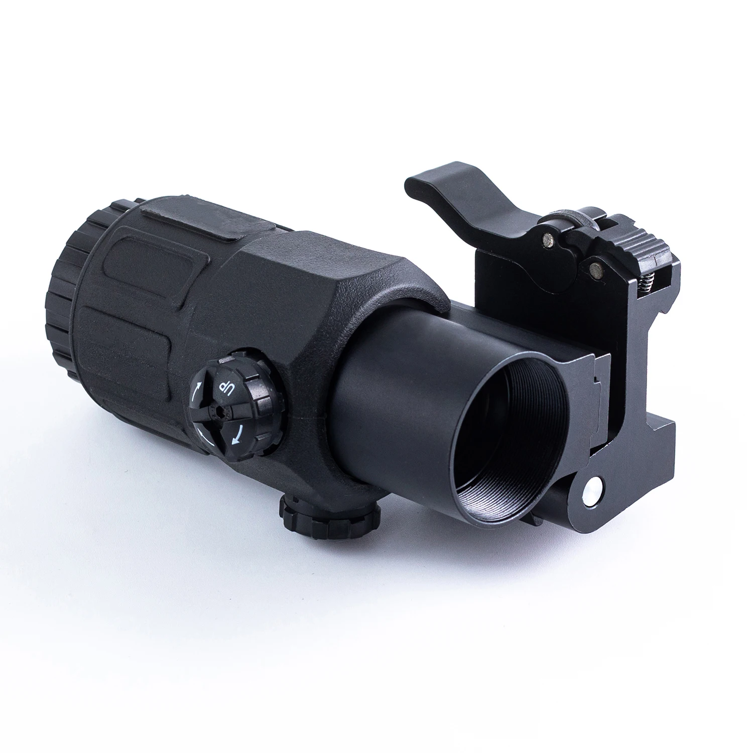 

3X G33 Magnifier – Full Original Markings, STS Mount Pre‑Installed, 20mm Rail Compatible for Hunting Use