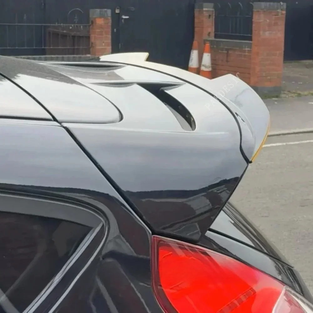 Achtervleugel Dak Spoiler Cap Maxton Stijl Achtervleugel Gemodificeerde Decoratie Accessoires Voor Ford Fiesta St Sport Van Mk7 2008-2017 Abs - afbeelding 2