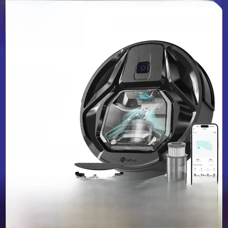 Lefant M320 6000Pa Powerful Suction Robot Vacuum Cleaner with Mop ,210 Mins Runtime,800ML Visible Dustbin,Carpet Detection