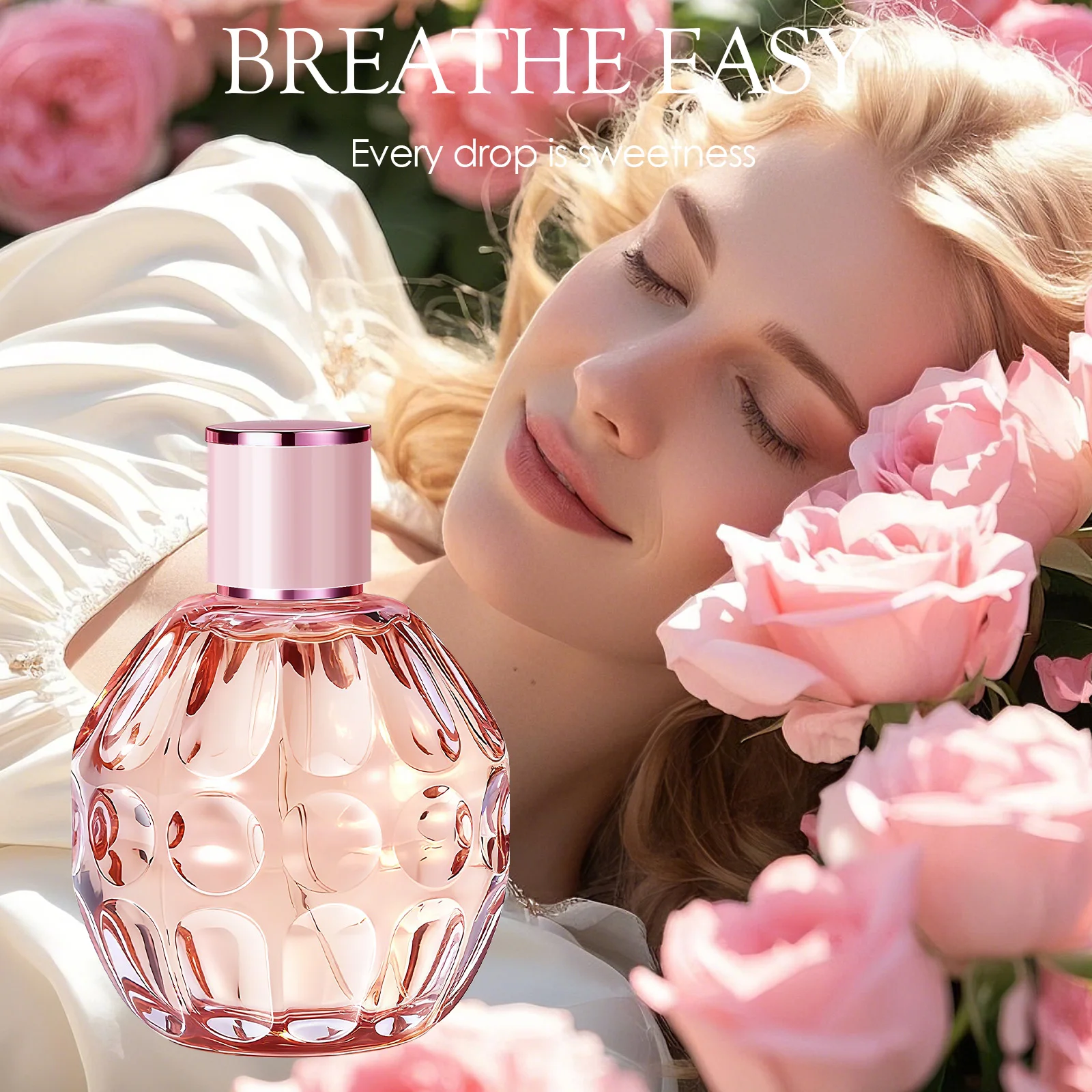 1 PAKET / 100ML Parfum Wanita, Floral Gourmand, Jasmine Vanilla, Aroma Elegan untuk Kencan, Hadiah untuknya, Hadiah Ulang Tahun