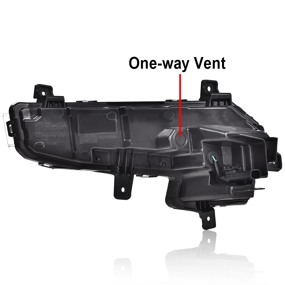 Bumper Led Daytime Running Lamp Fog Lights Fit for 2016-2018 Chevrolet Malibu XL Waterproof Snowproof Dustproof - Detail 1