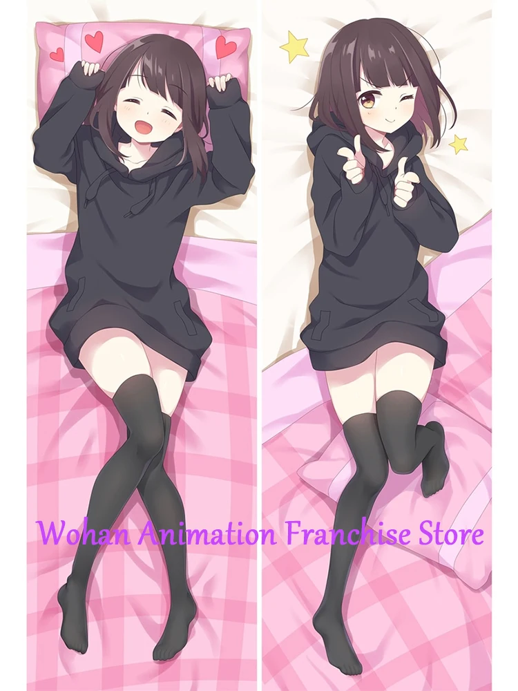 

Наволочка для подушки Аниме Dakimakura Nanase Kurumi Хэллоуин Рождественское украшение двусторонняя печать в натуральную величину