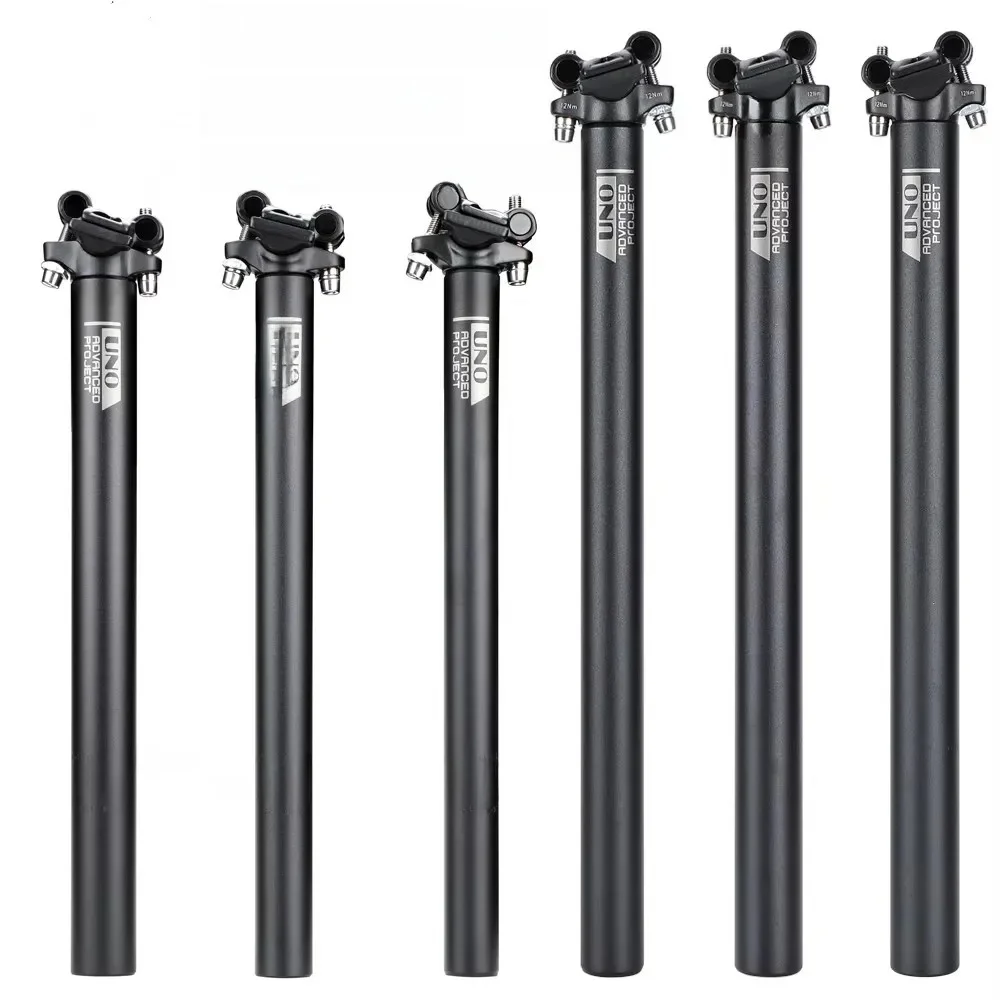 AliExpress NONE Seat Post MTB Aluminum Seatpost Bicycl Road Bike Seatpost 25.4/27.2/28.6/30.9/31.6*350/400mm Bicycle Seat Tube Ultralight
