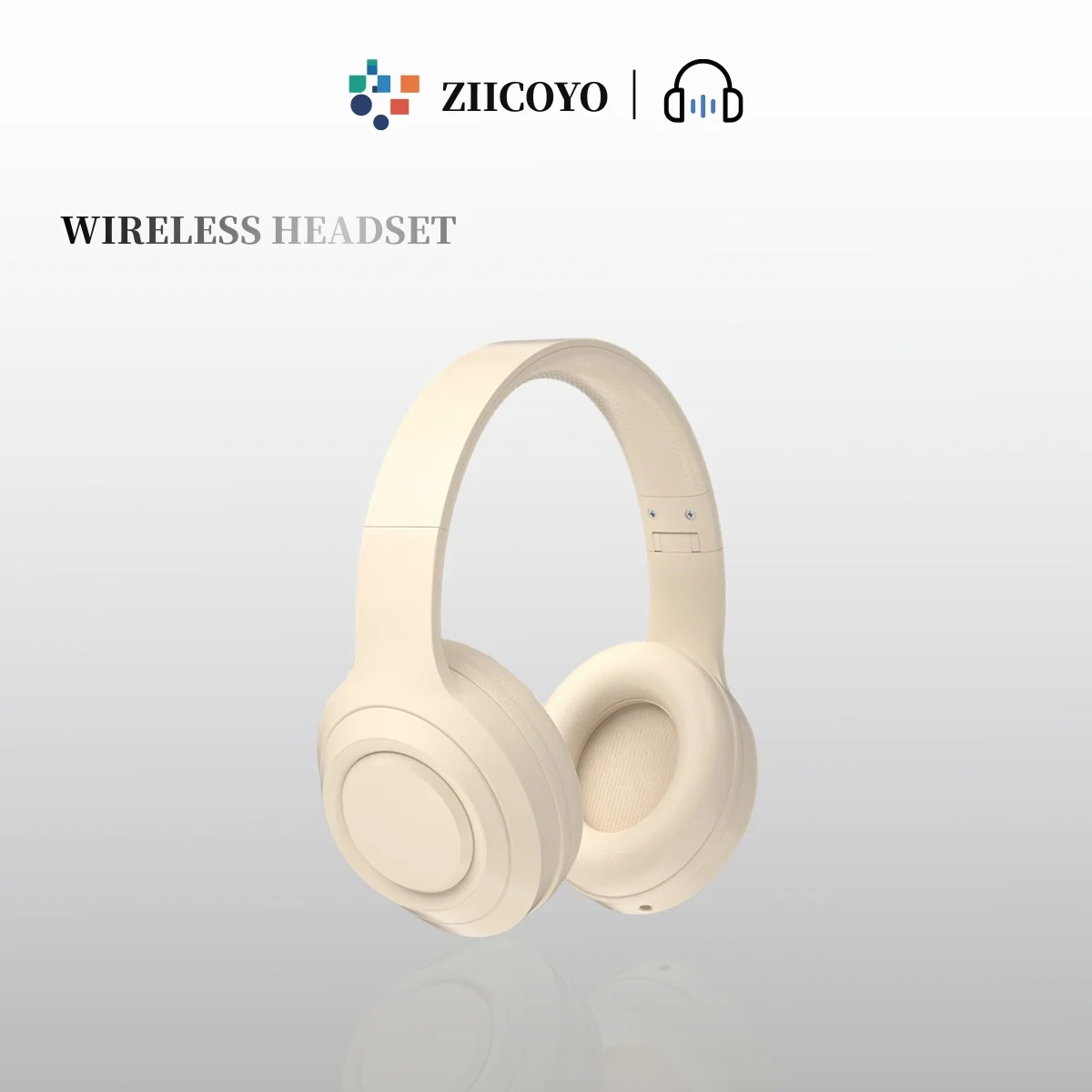 ZIICOYO Noise Cancelling Wireless Bluetooth 5.0 Earphones Foldable with Microphone Sports Gaming Original Earphones