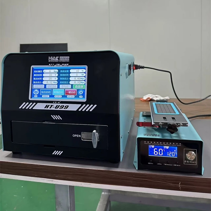 

Многофункциональный вакуумный ламинатор LY HUATALE U99 4 в 1 с сенсорным экраном для ЖК-дисплеев до 13 дюймов