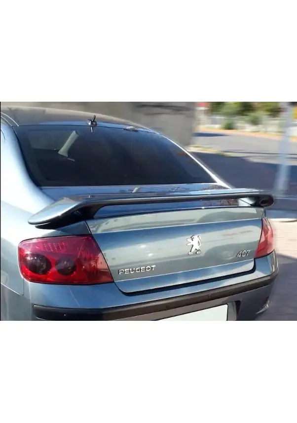 For Peugeot 407 Trunk Top Spoiler --Car Accessories Auto Tuning body Kit Front Lip Diffuser Side Skirts