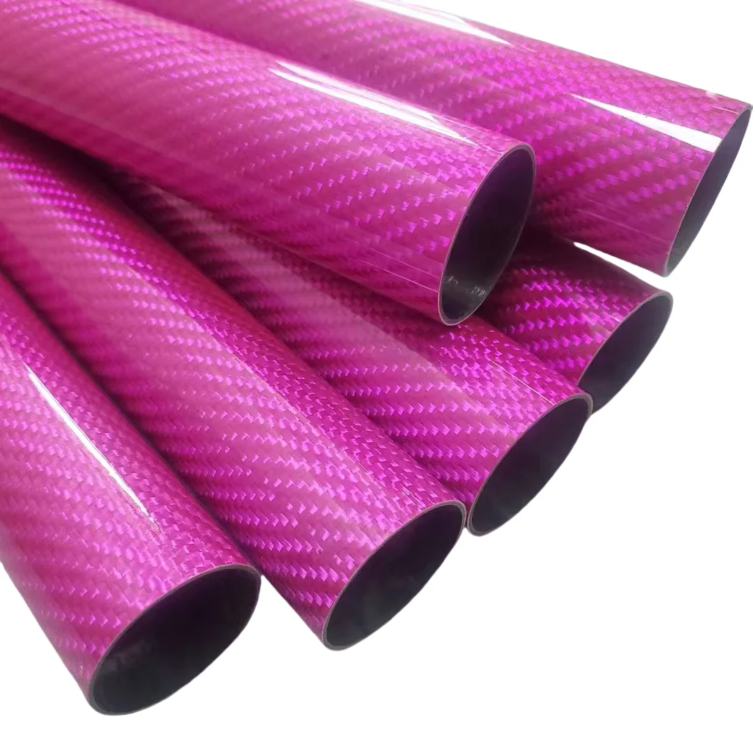 3K Carbon Fiber Tube Processing Carbon Pipe Cutting Service Customized processing for Drone Arms Robot High Strength DIY Hobby