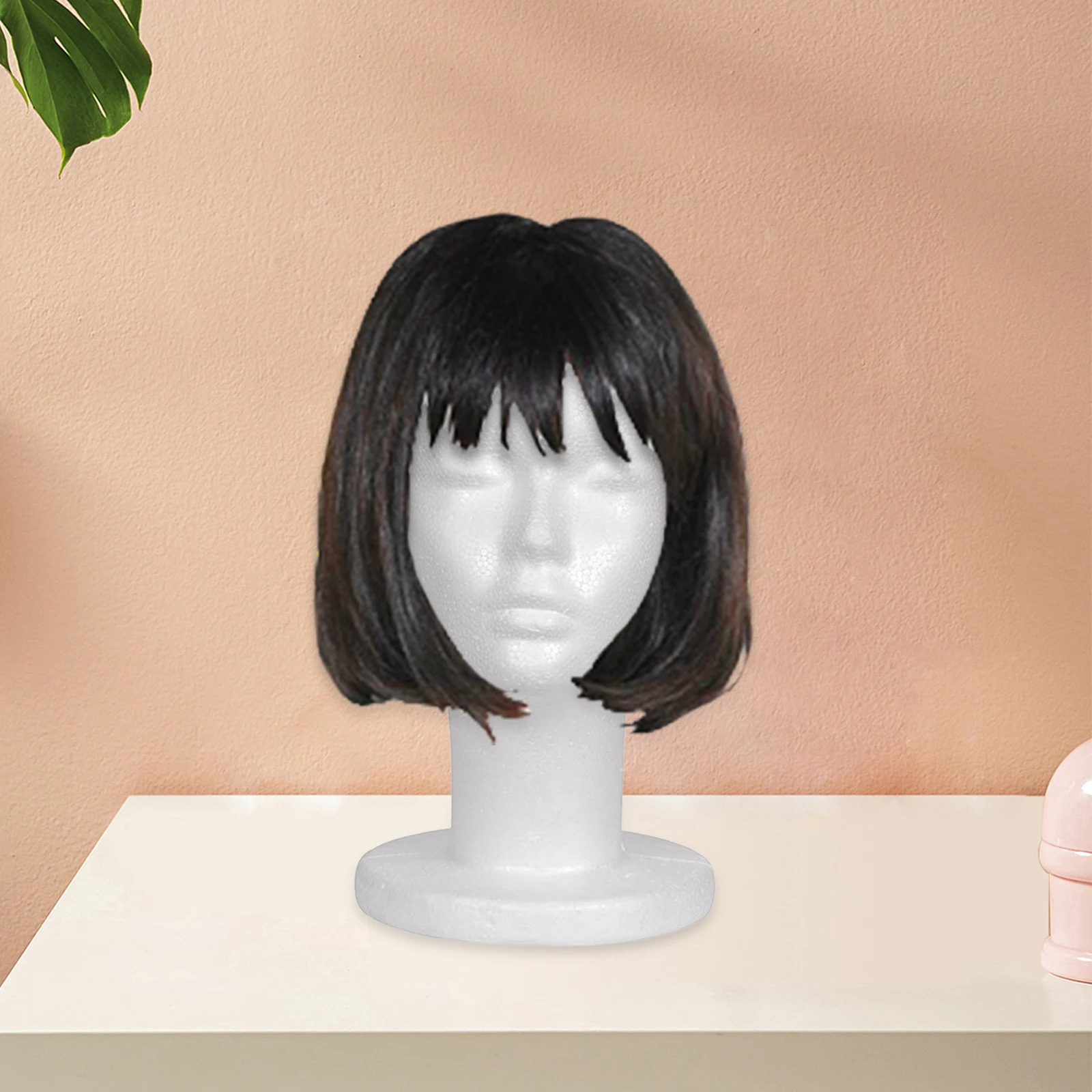 Female Foam Wig Head /Foam Mannequin Head /Display Hats Glasses Wig Display Stand Manikin Foam Head
