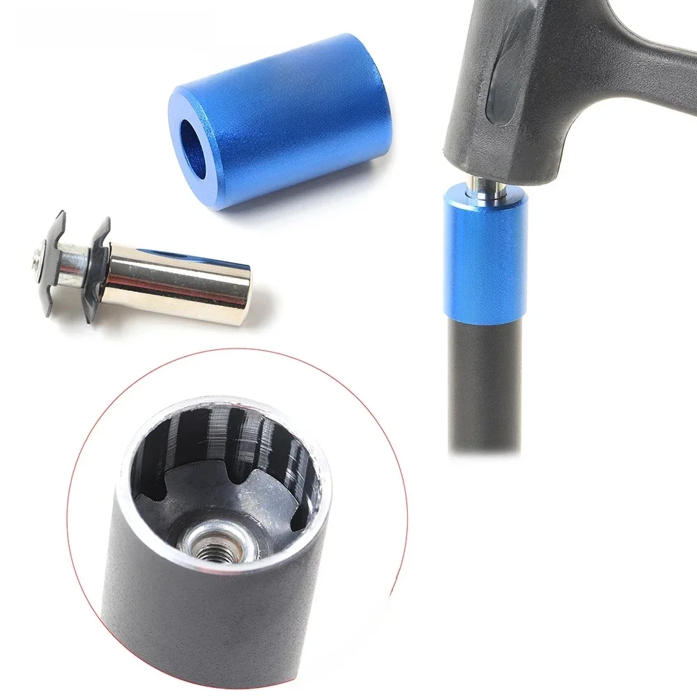 AliExpress RISK Bicycle Front Fork Star Nut Tool Auxiliary Sleeve Installation Removal Tools for 28.6mm Fork Bike Headset Hanging Core Screw