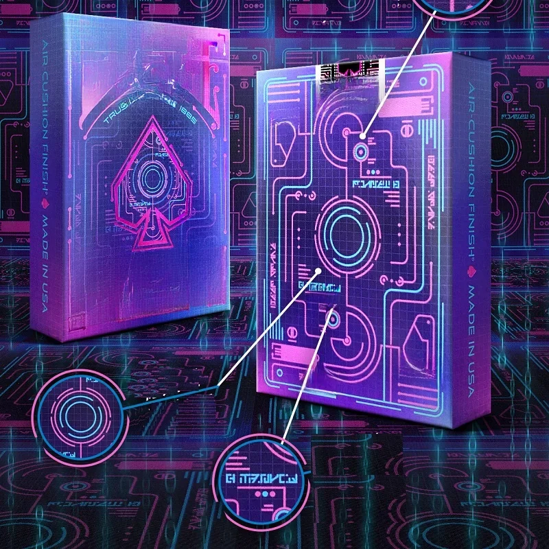 AliExpress Bicycle Cybernetic Playing Cards Cyberpunk Deck Card Games Magic Tricks for Magician