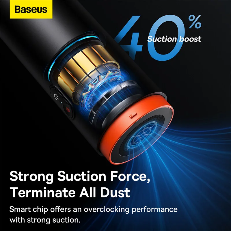 Baseus A2 Pro Car Vacuum Cleaner 6000Pa Wireless Vacuum Cleaner For Car Home Cleaning Handheld Car Vacuum Cleaner Car Accessory