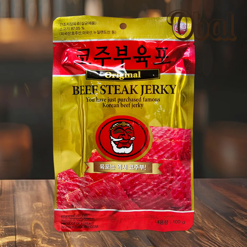 Beef Steak Jerky 100g OBAL Premium Dry Food