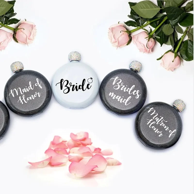 Bride to be Flask future Mrs wedding engagement bridal shower Bachelorette Party Bridesmaid matron maid of honor Proposal Gift