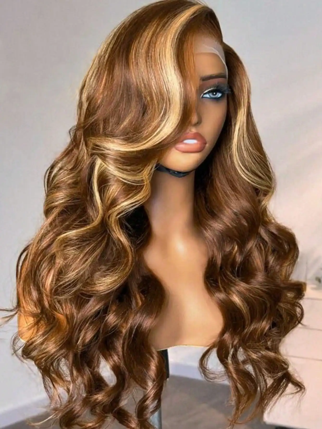 

Honey Blonde Human Hair Wig 13x4 Highlight Body Wave Lace Front Wigs 5×5 Human Hair With Baby Hair For Women