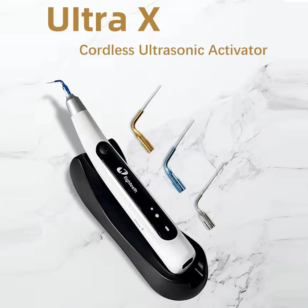 Eighteeth Ultra X Dental Ultrasonic Activator Scrubbing Root Canal Equipment Scaler Autoclavable Cleaning Endodontic Scaling