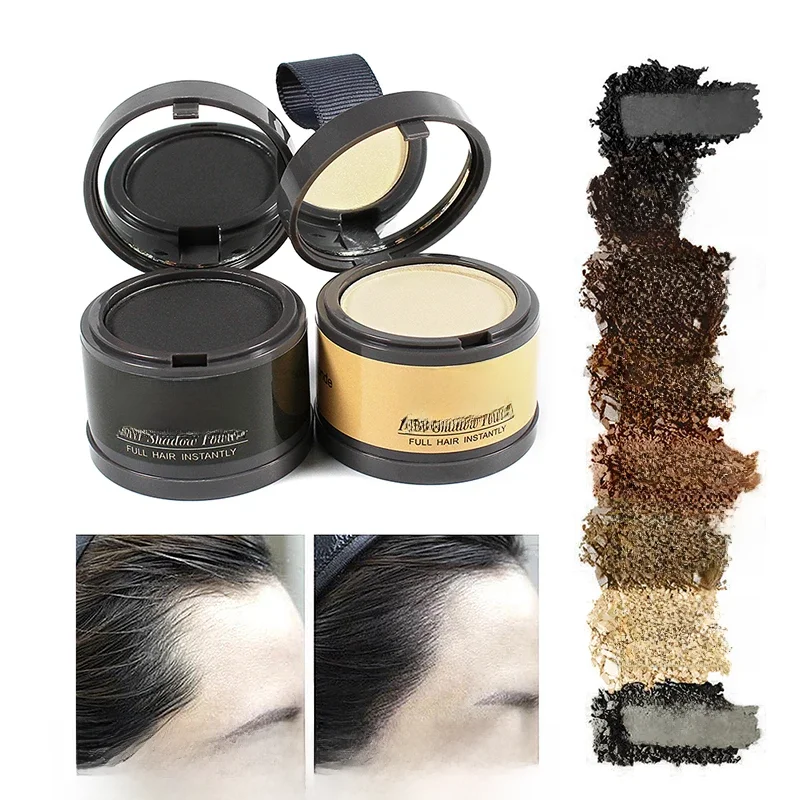 Sevich Haarlijn Poeder 4g Haarlijn Schaduw Poeder Make-up Haar Concealer Natuurlijke Cover Unisex Haaruitval Product - afbeelding 2